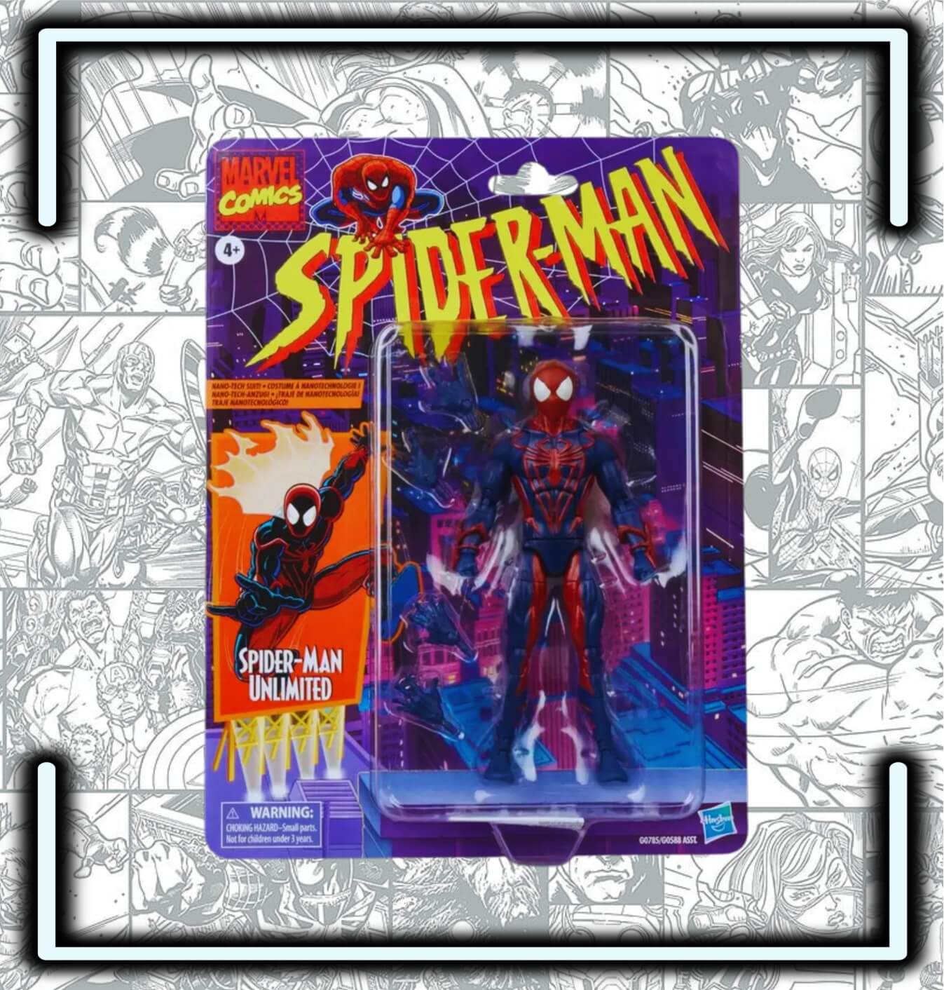 Figura Marvel Legends Spider - Man Unlimited - Comics Store Colombia