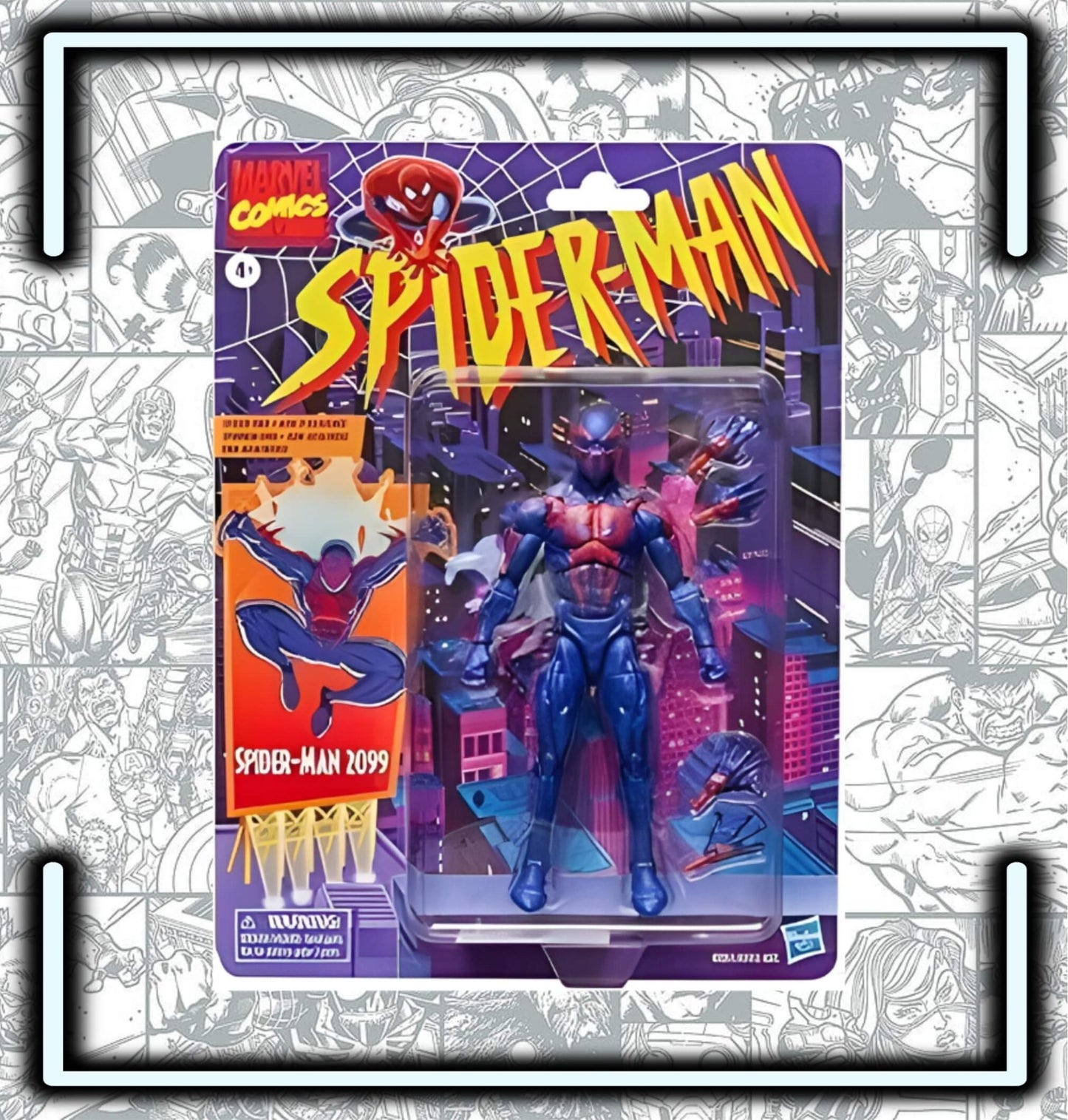 Figura Marvel Legends Spiderman 2099 - Comics Store Colombia