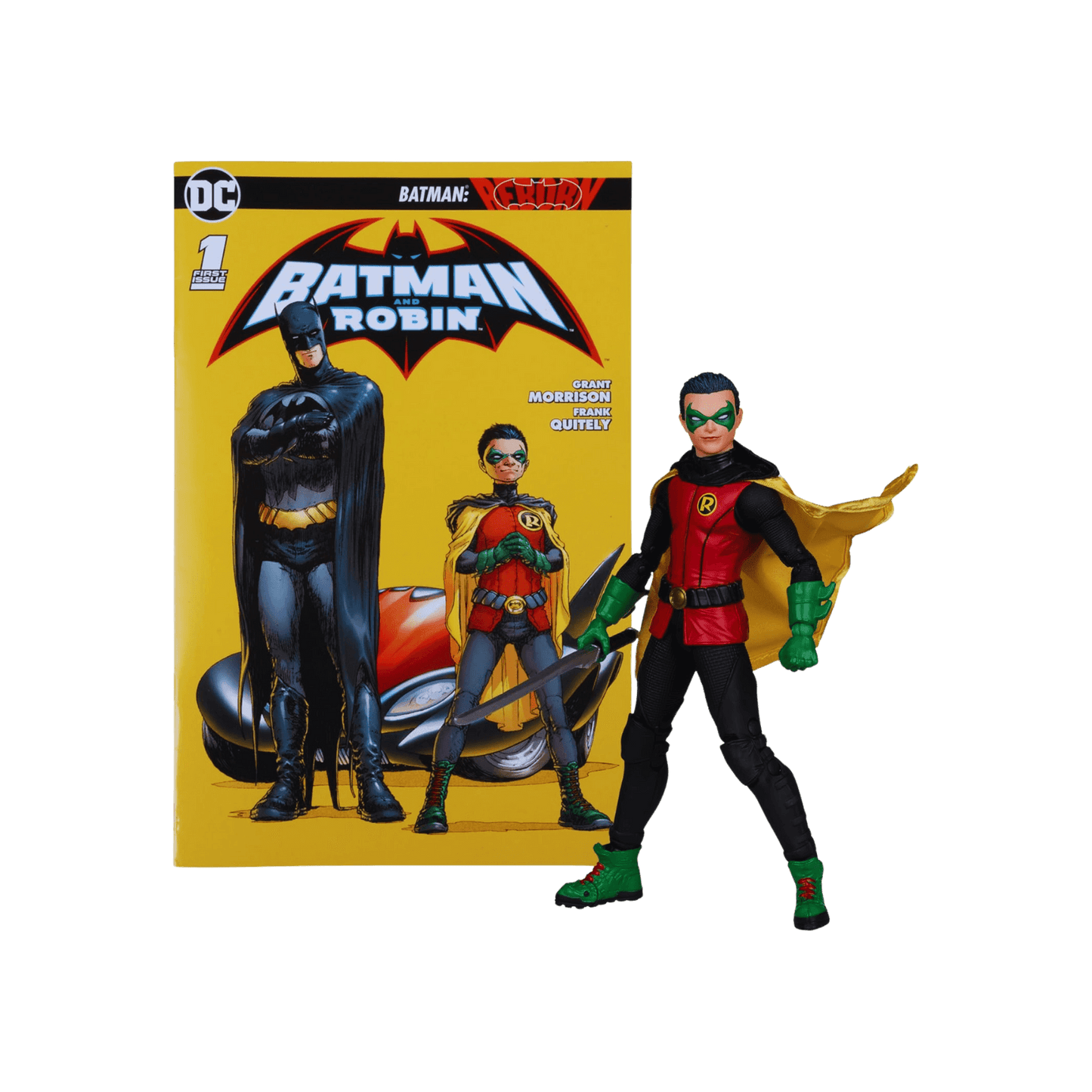 Figura McFarlane Toys - DC Direct Page Punchers Robin (Batman: Reborn) - Comics Store Colombia
