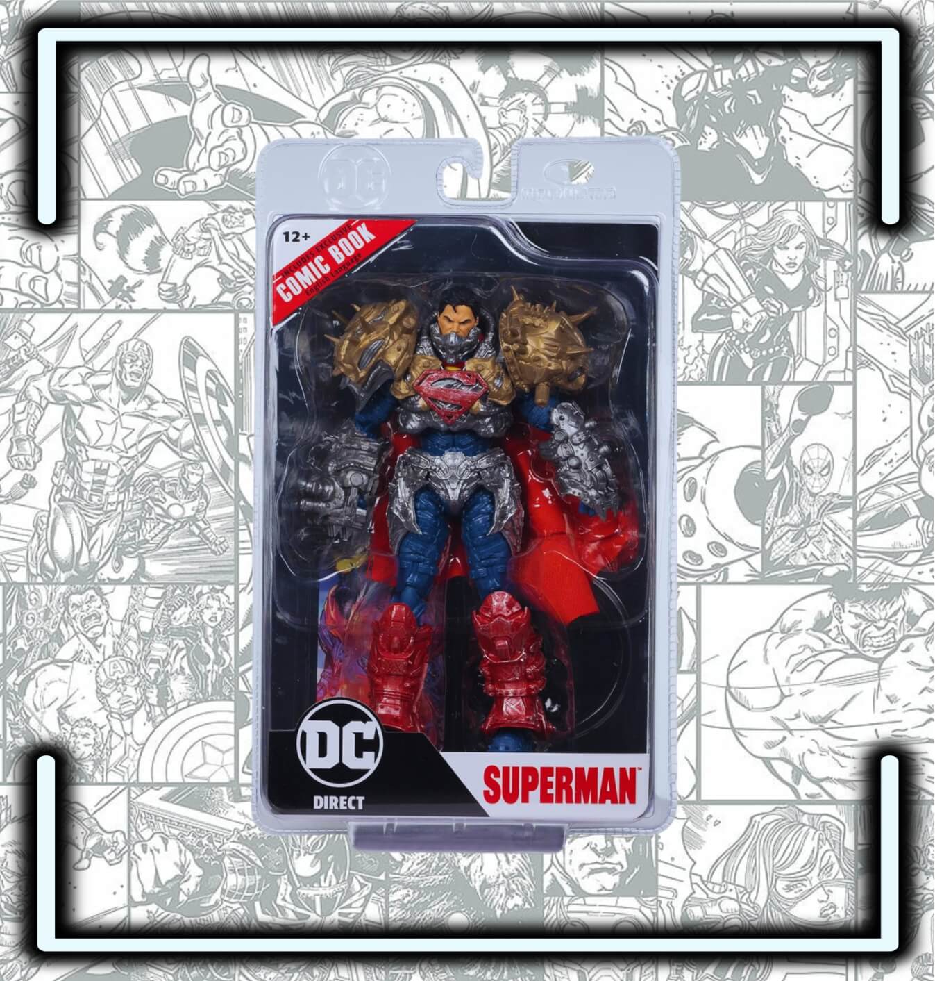 Figura McFarlane Toys - DC Direct Page Punchers Superman - Comics Store Colombia