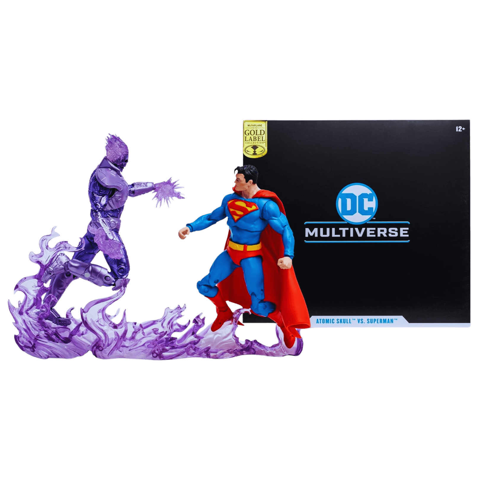 Figura McFarlane Toys - DC Multiverse Atomic Skull vs. Superman - Comics Store Colombia