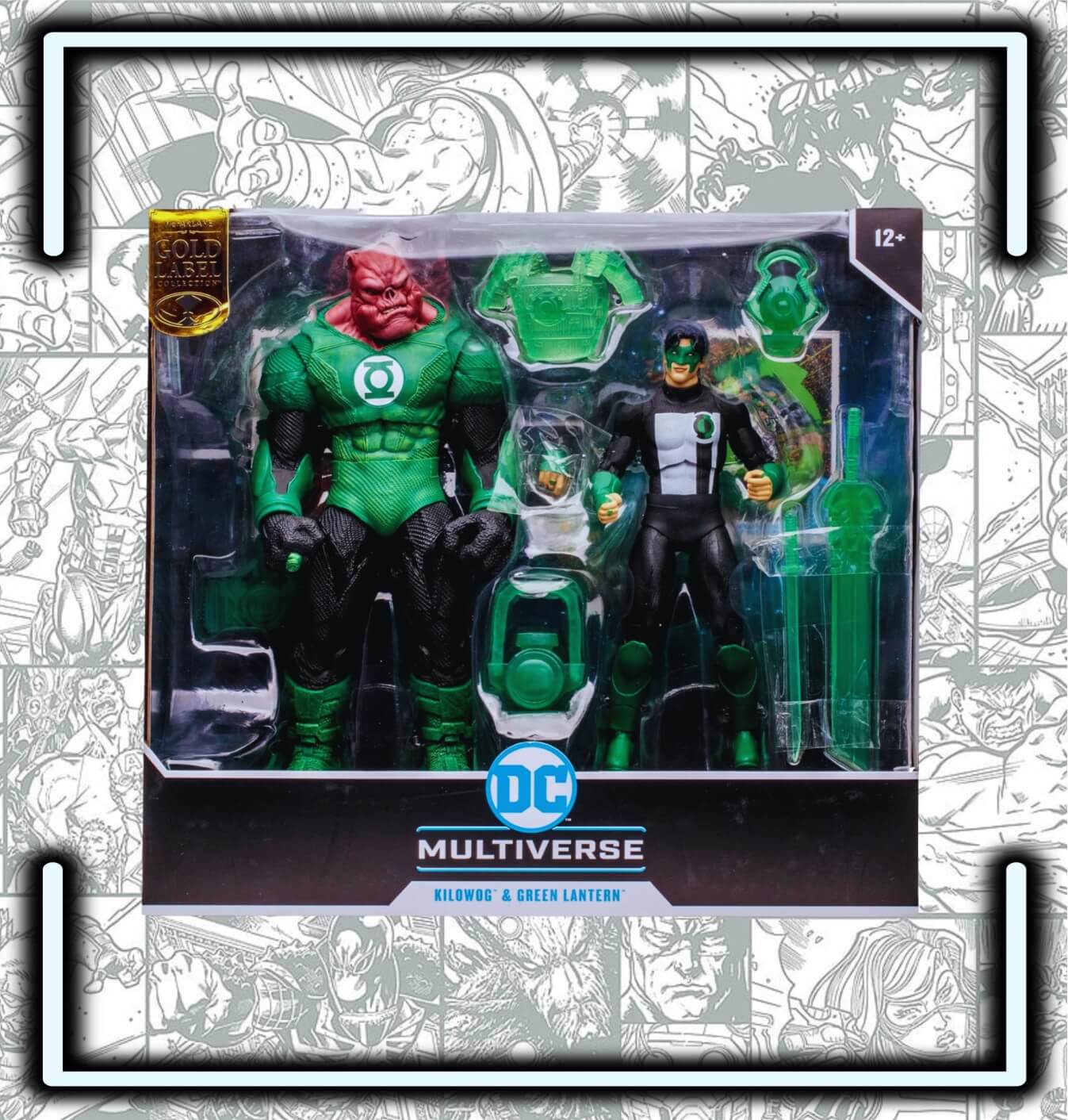 Figura McFarlane Toys - DC Multiverse Kilowog & Green Lantern - Comics Store Colombia