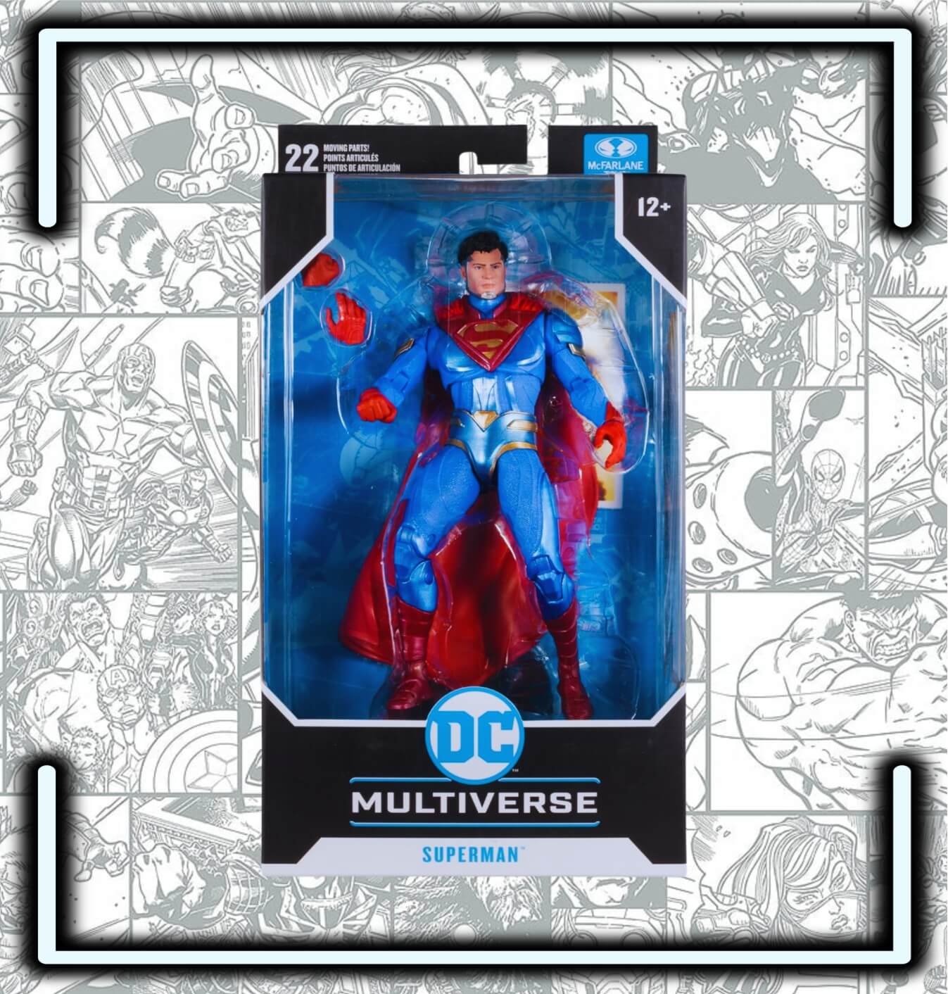 Figura McFarlane Toys - DC Multiverse Superman (Injustice 2) - Comics Store Colombia
