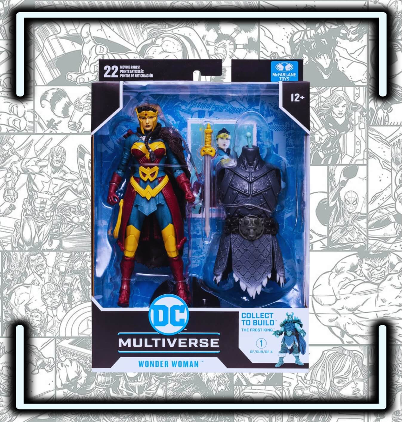 Figura McFarlane Toys DC Multiverse Wonder Woman Endless Winter - Comics Store Colombia
