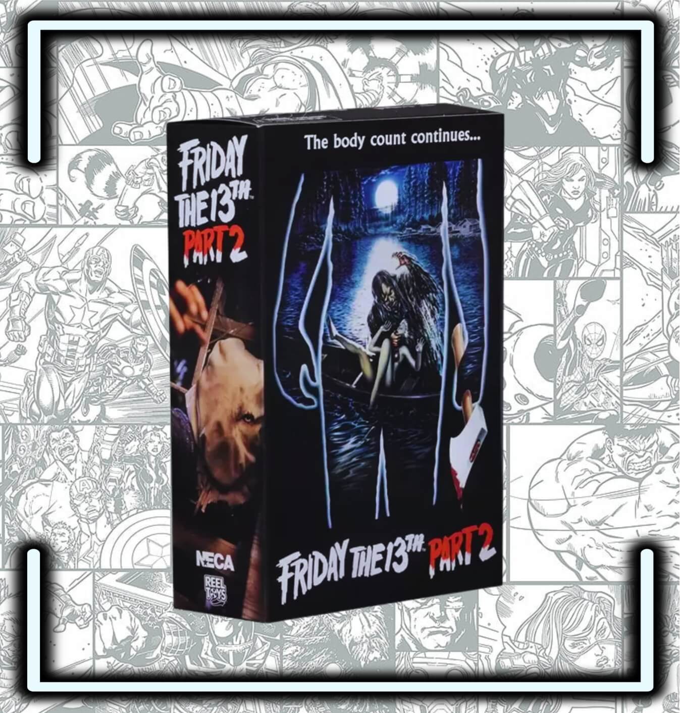 Figura NECA Friday The 13th - Ultimate Part 2 Jason - Comics Store Colombia