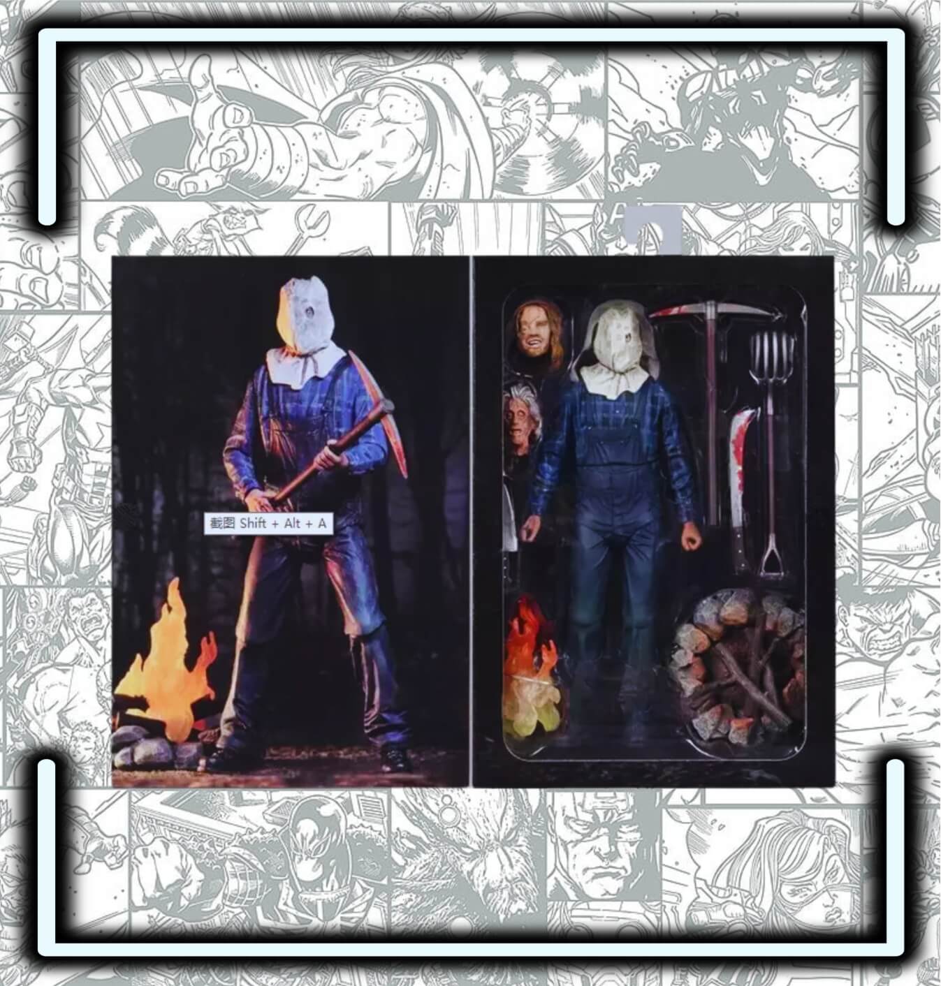 Figura NECA Friday The 13th - Ultimate Part 2 Jason - Comics Store Colombia