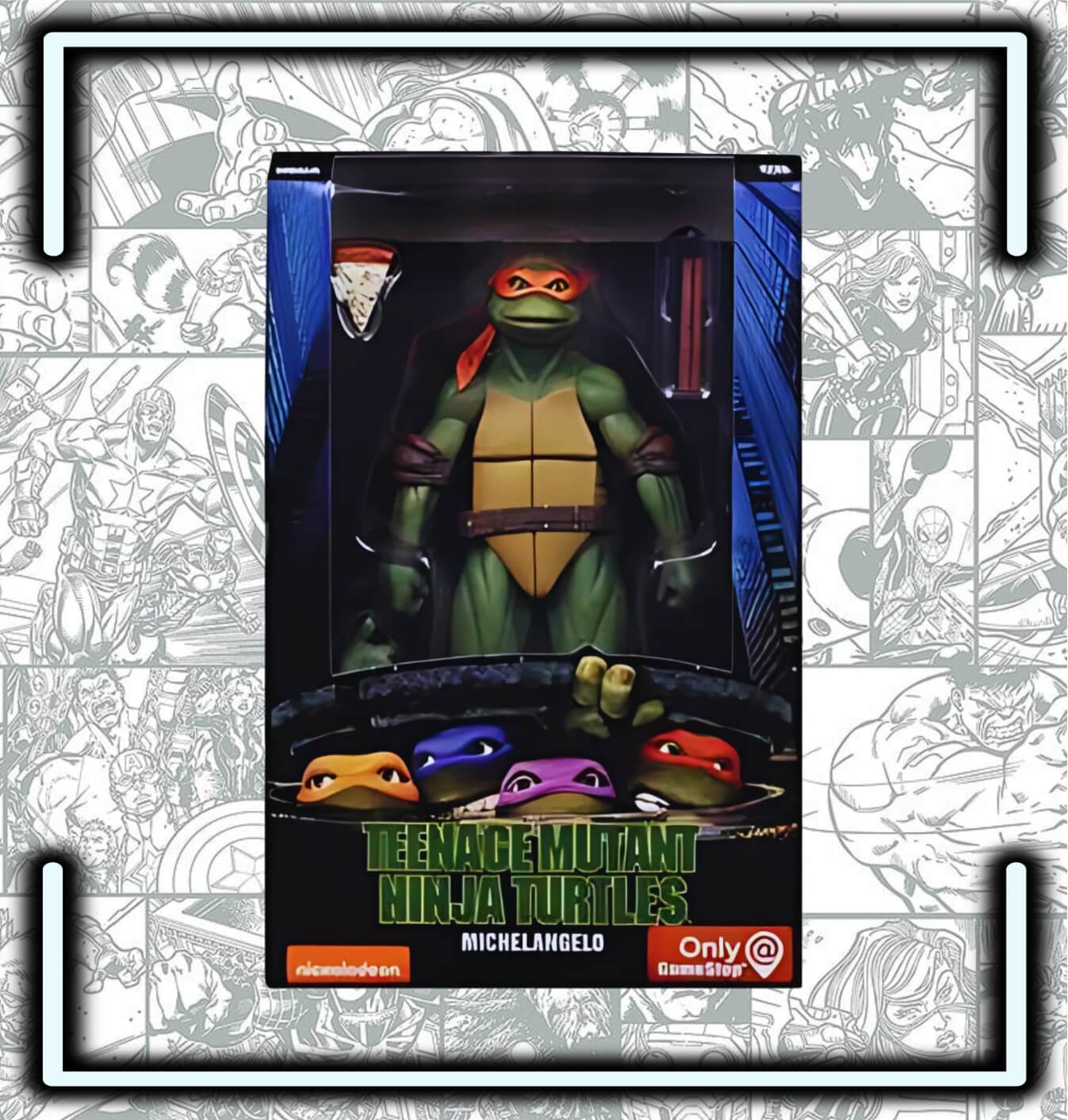 Figura Neca Michelangelo las Tortugas Ninja 1990 - Comics Store Colombia