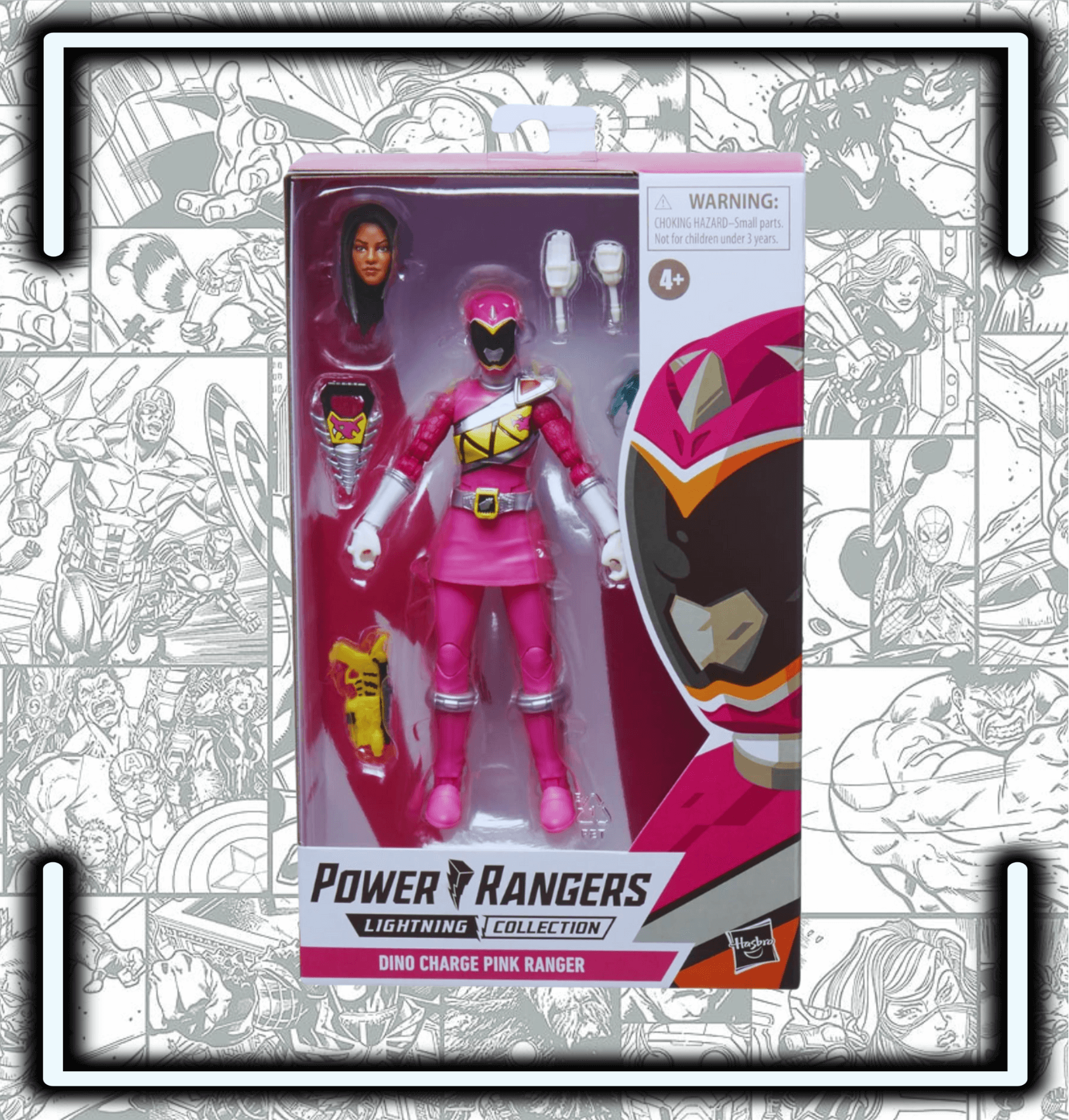 Figura Power Rangers Pink - Comics Store Colombia