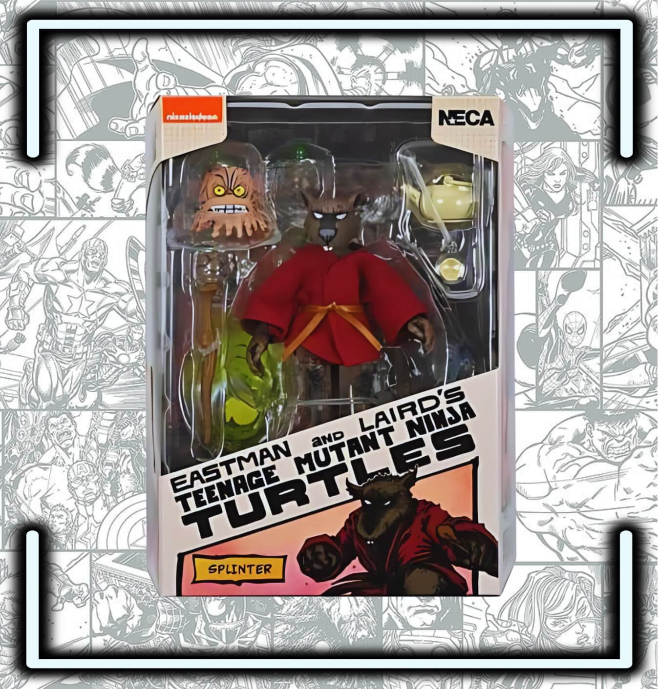 Figura TMNT: Mirage Comics - Splinter - Comics Store Colombia