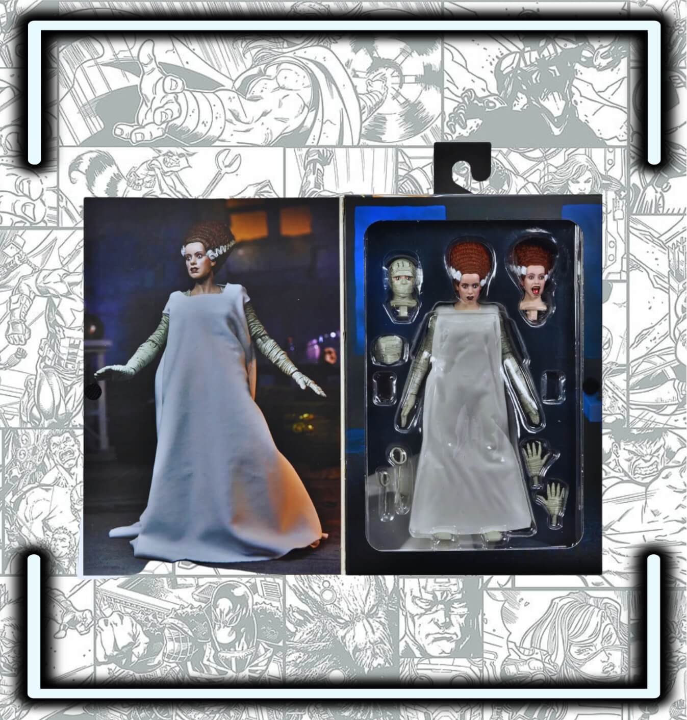 Figura Universal Monsters Bride of Frankenstein Ultimate Neca - Comics Store Colombia