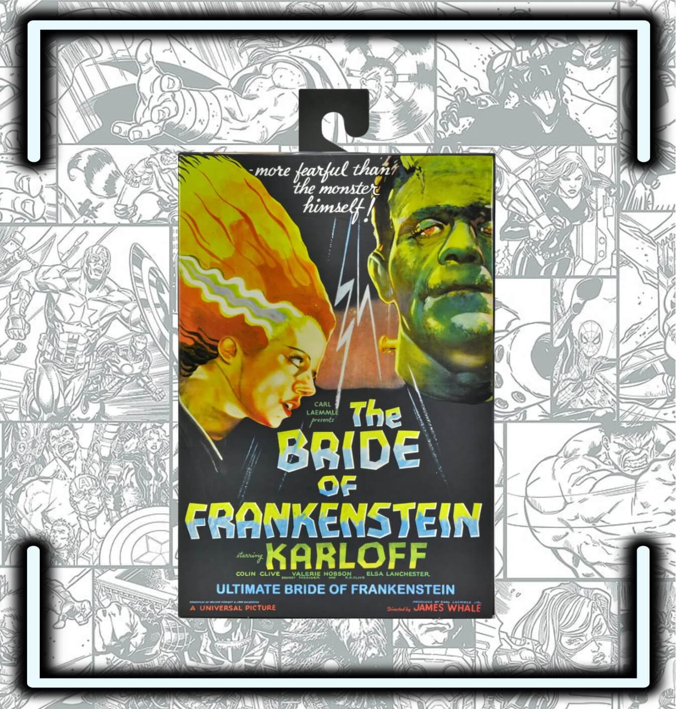 Figura Universal Monsters Bride of Frankenstein Ultimate Neca - Comics Store Colombia