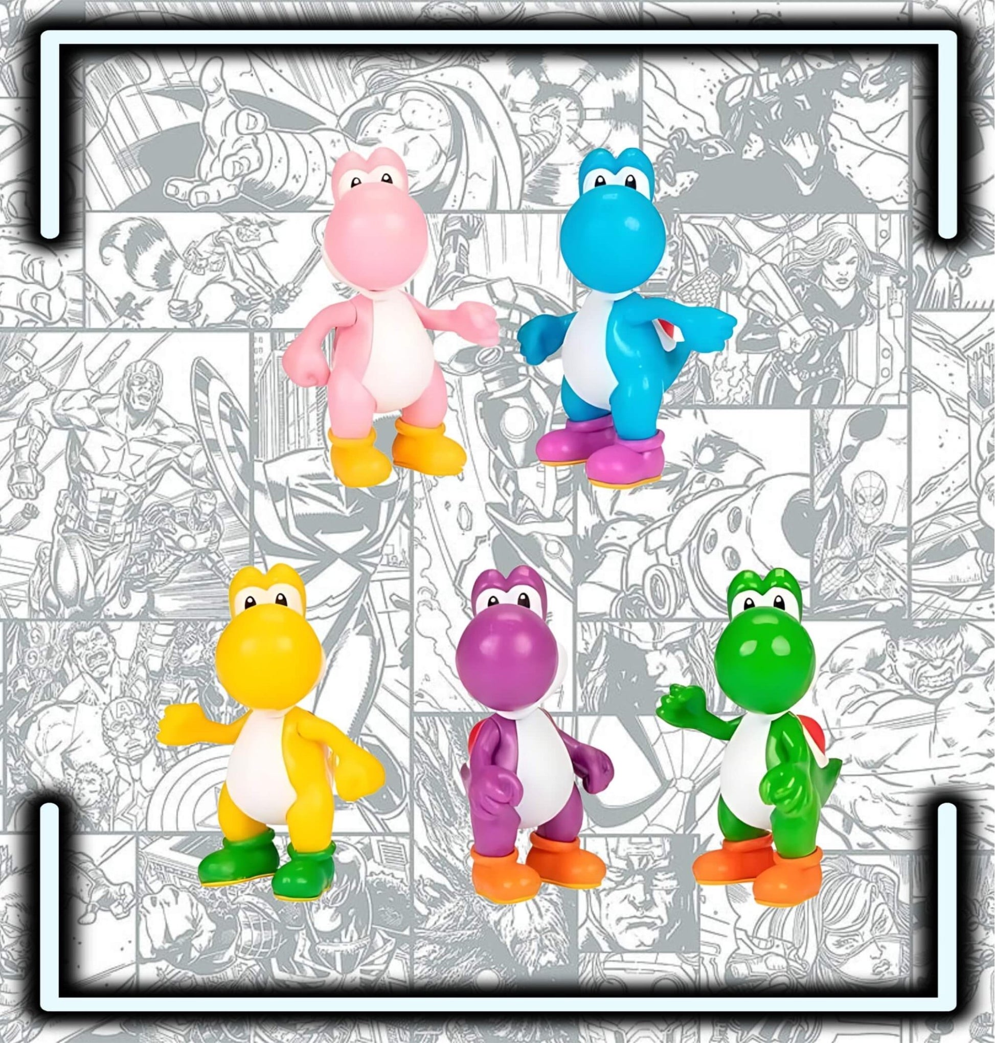 Figura Yoshis x 5 Banpresto - Comics Store Colombia