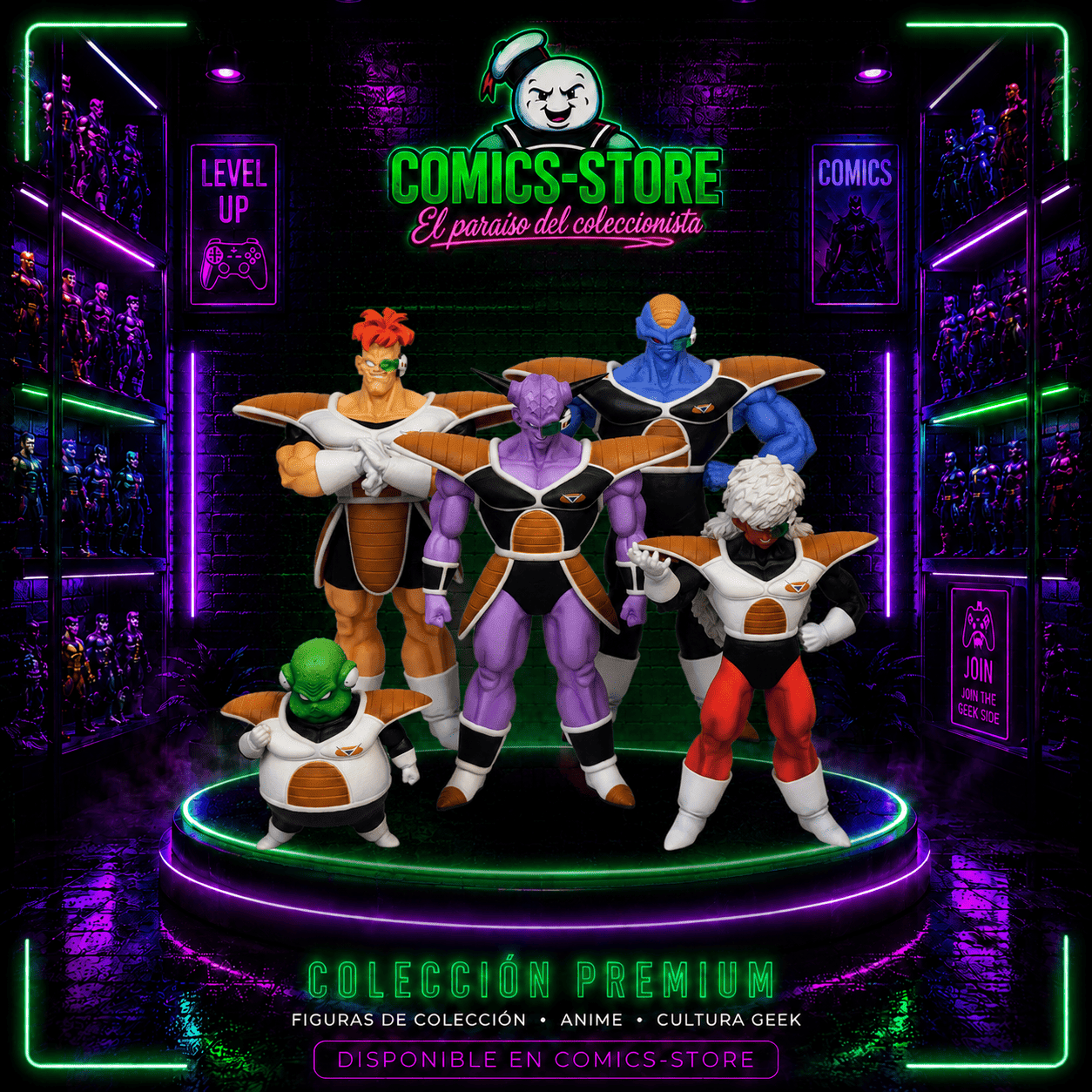 Figuras Dragon Ball Fuerzas Especiales Ginyu - Comics Store Colombia