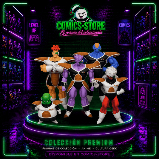 Figuras Dragon Ball Fuerzas Especiales Ginyu - Comics Store Colombia