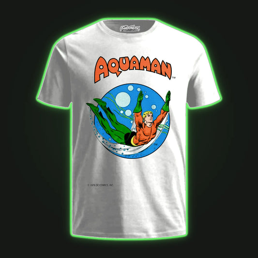 Camiseta Aquaman Retro Dc
