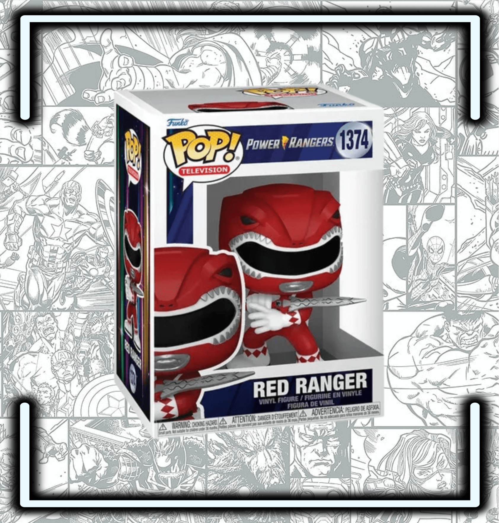 Funko Power Rangers Mighty Morphin Power Rangers 30th Anniversary - Red Ranger - Comics Store Colombia