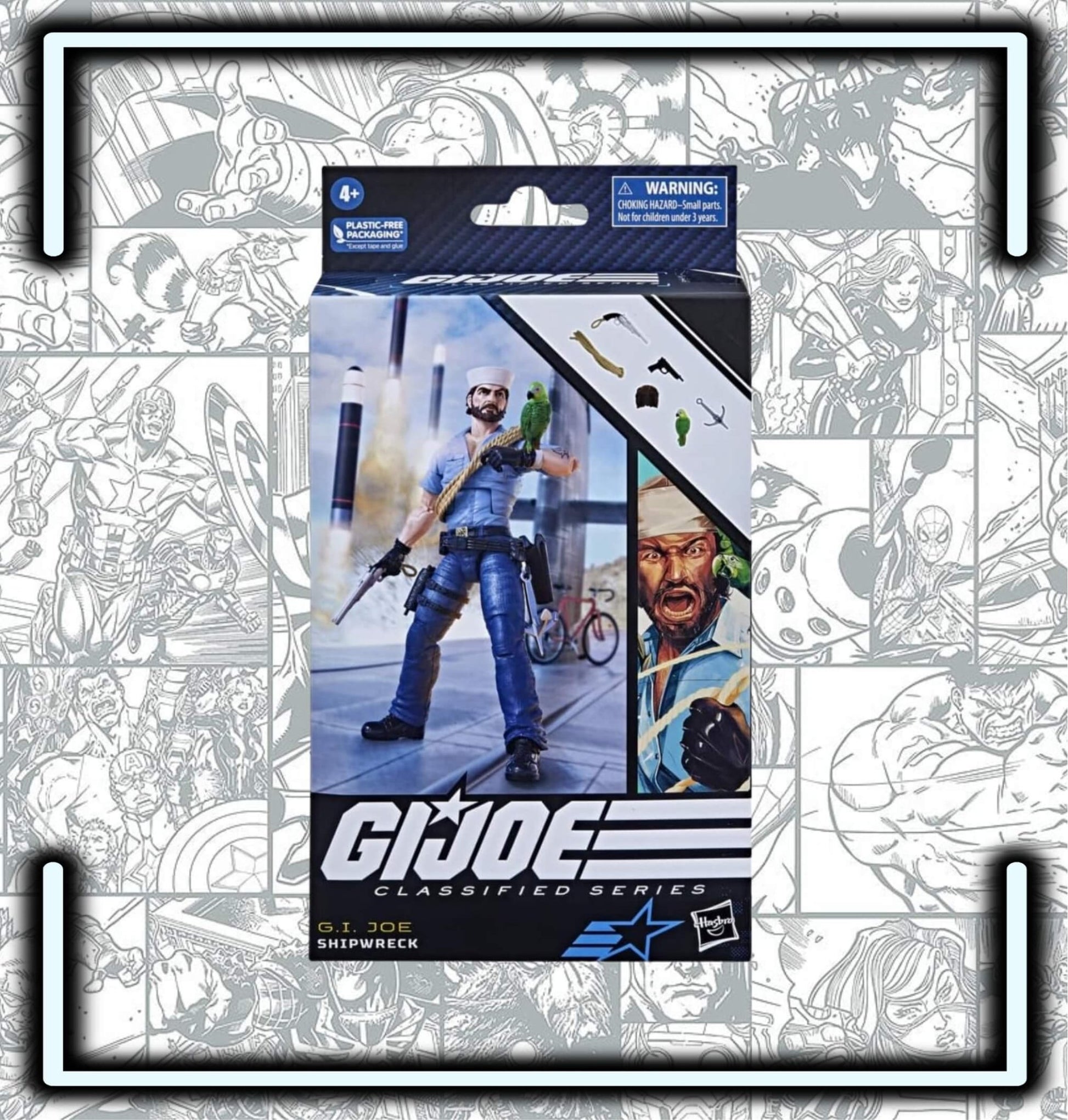 Gi Joe Shipwreck with Polly Classified Series # 70 - Comics Store Colombia