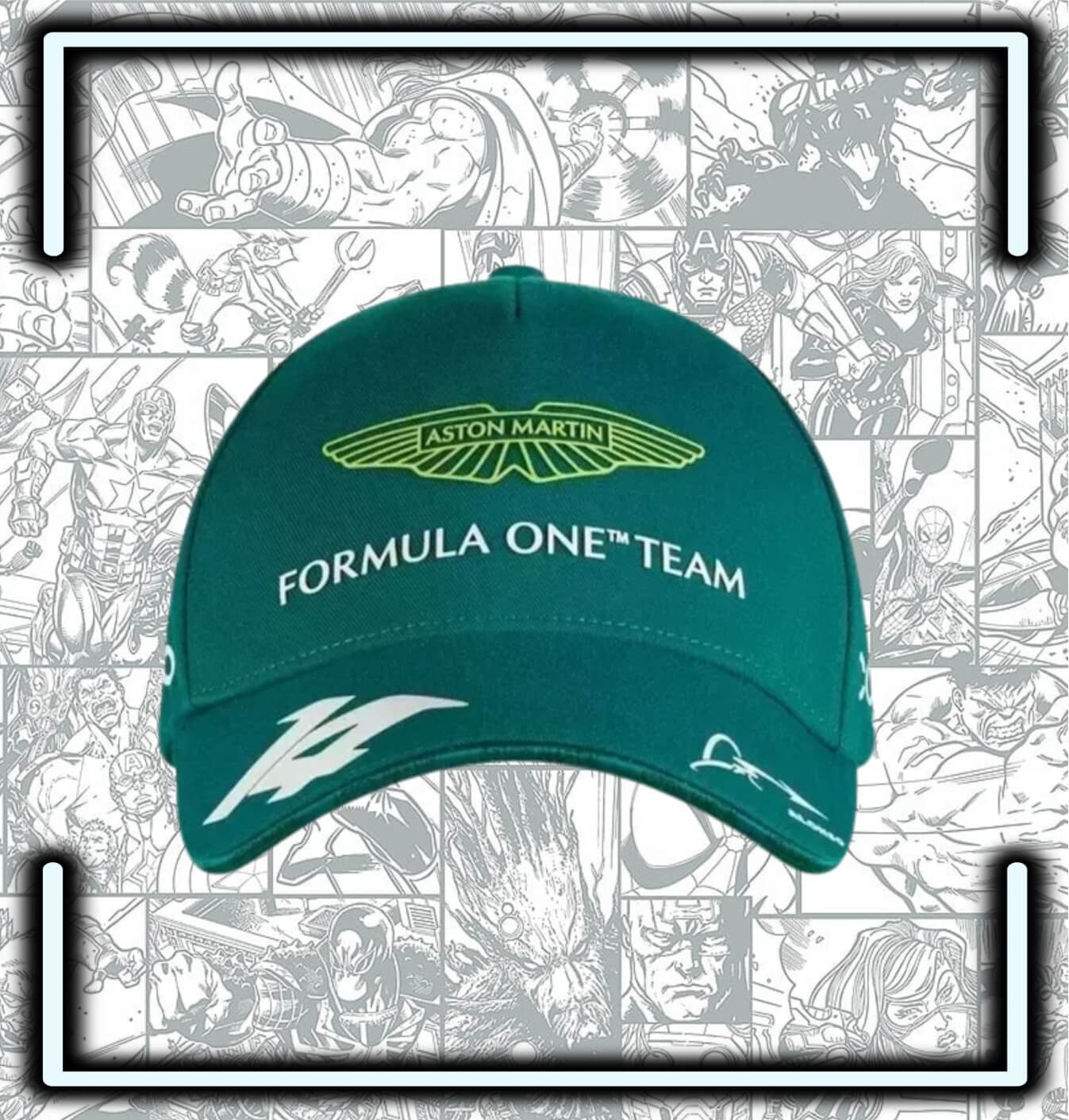 Gorra Aston Martin F1 Racing - Comics Store Colombia