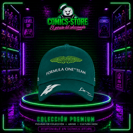 Gorra Aston Martin F1 Racing - Comics Store Colombia