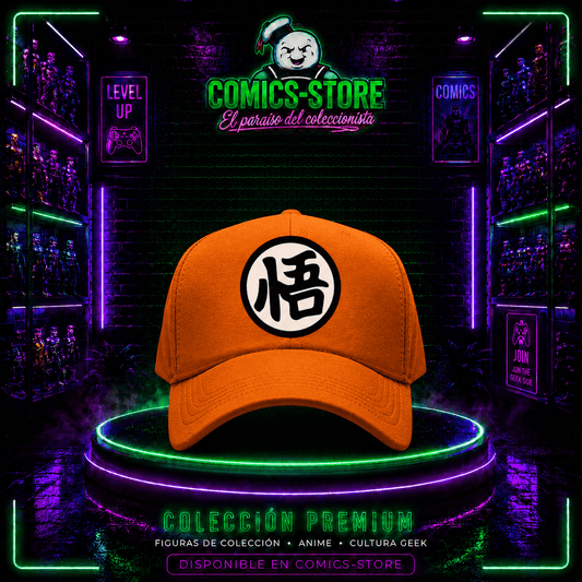 Gorra Trucker Dragon Ball Naranja - Comics Store Colombia