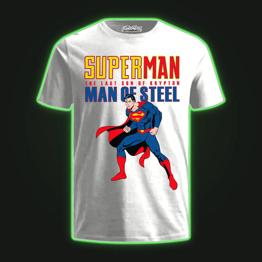 Camiseta Superman Man Of Steel Dc