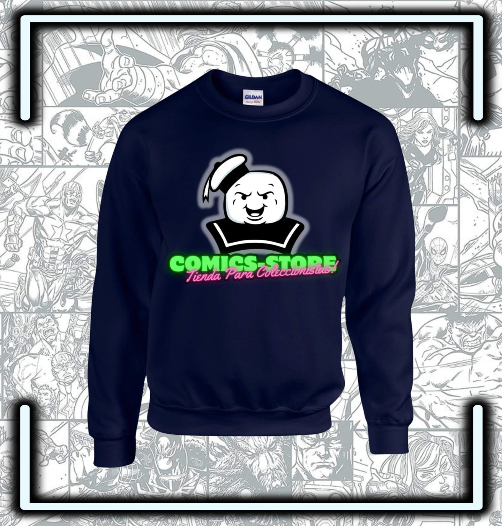Hoodie Sin Capota Personalizado Comics - Store - Comics Store Colombia