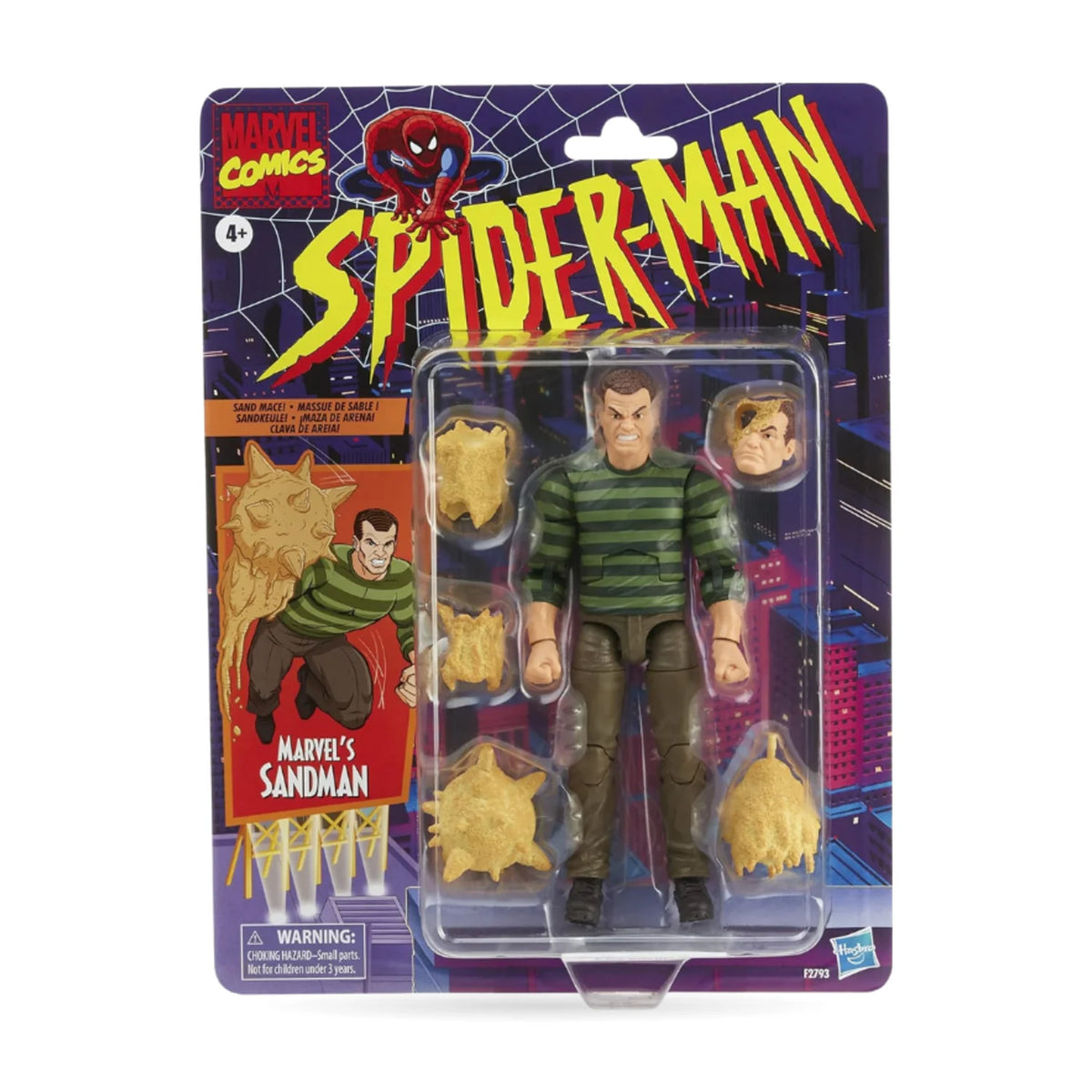 Figura Sandman Spider-Man Hasbro Marvel Legends Series