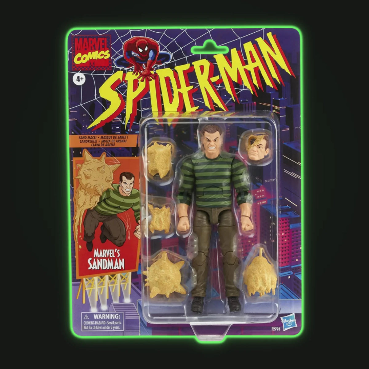 Figura Sandman Spider-Man Hasbro Marvel Legends Series