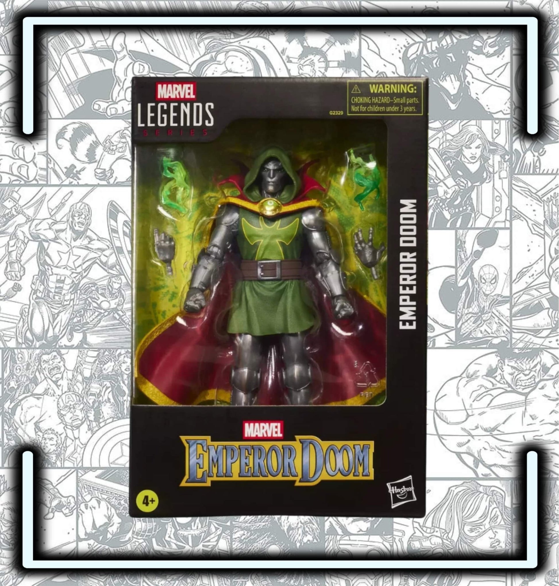 Marvel Legends Series Fantastic Four Emperor Doom - Comics Store Colombia