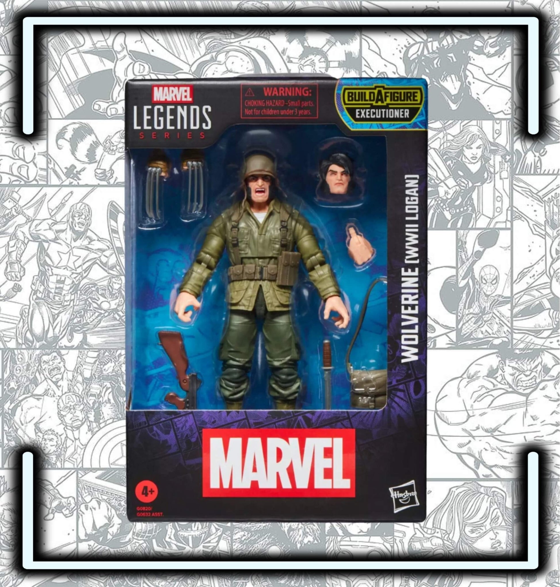 Marvel Legends Series Wolverine (WWII Logan) - Comics Store Colombia