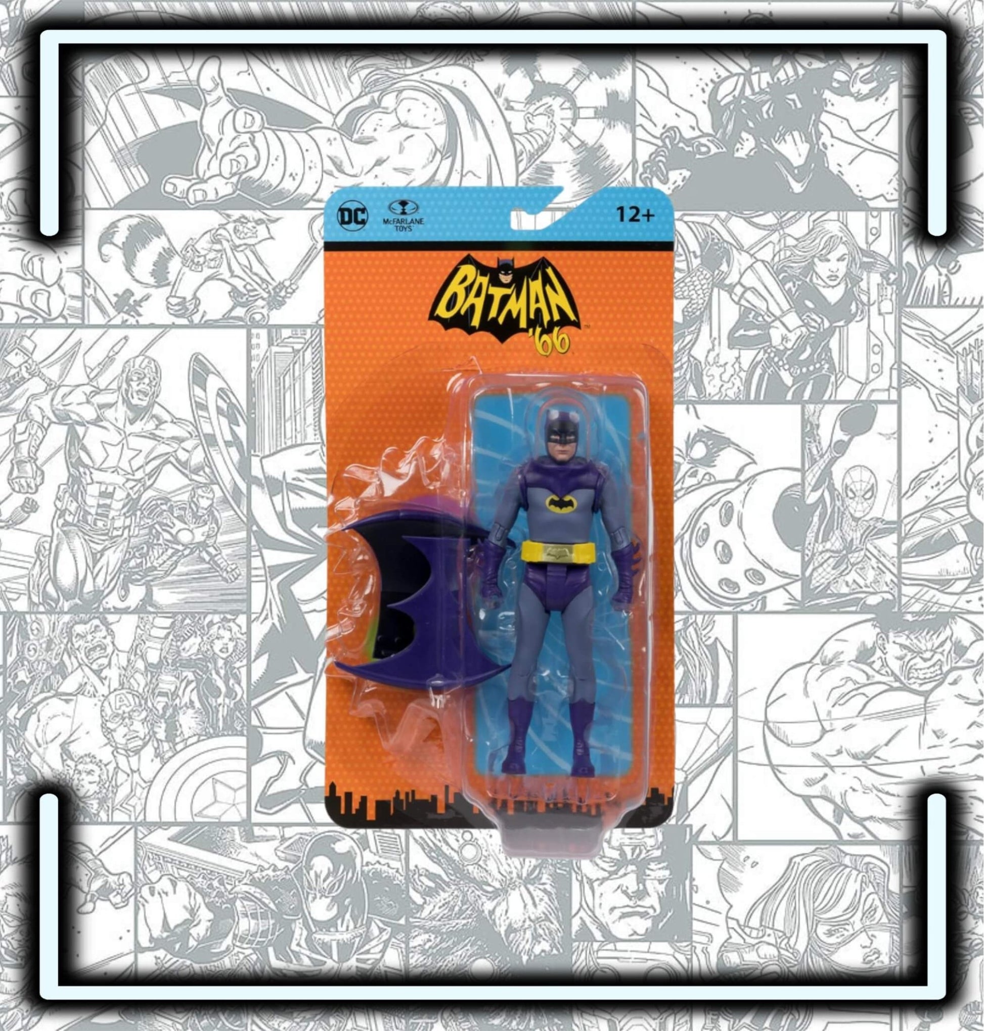 McFarlane Toys - DC Retro Space Batman (Batman 66' Comic) - Comics Store Colombia