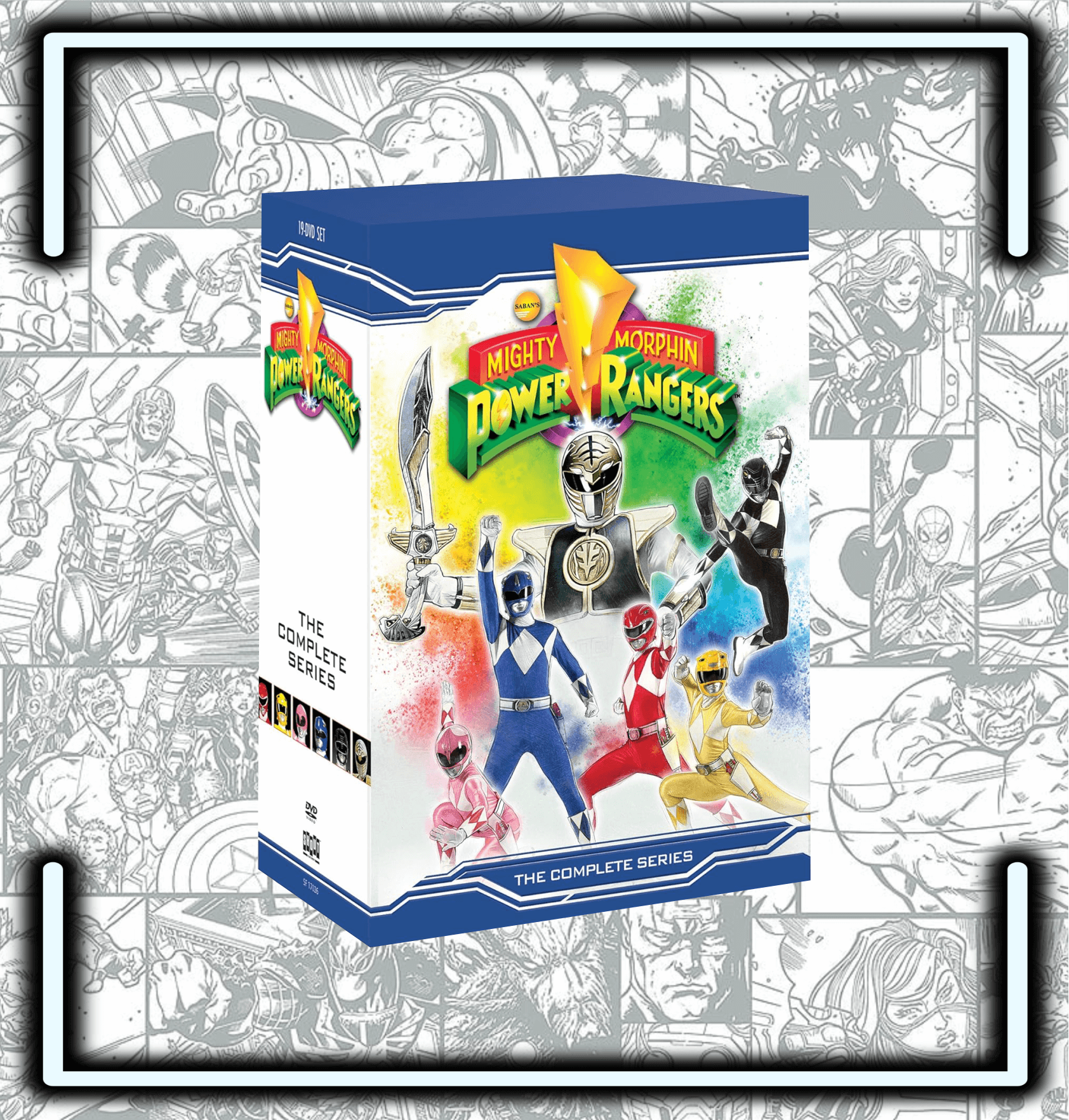 Mighty Morphin Power Rangers: The Complete Series - DVD - Comics Store Colombia
