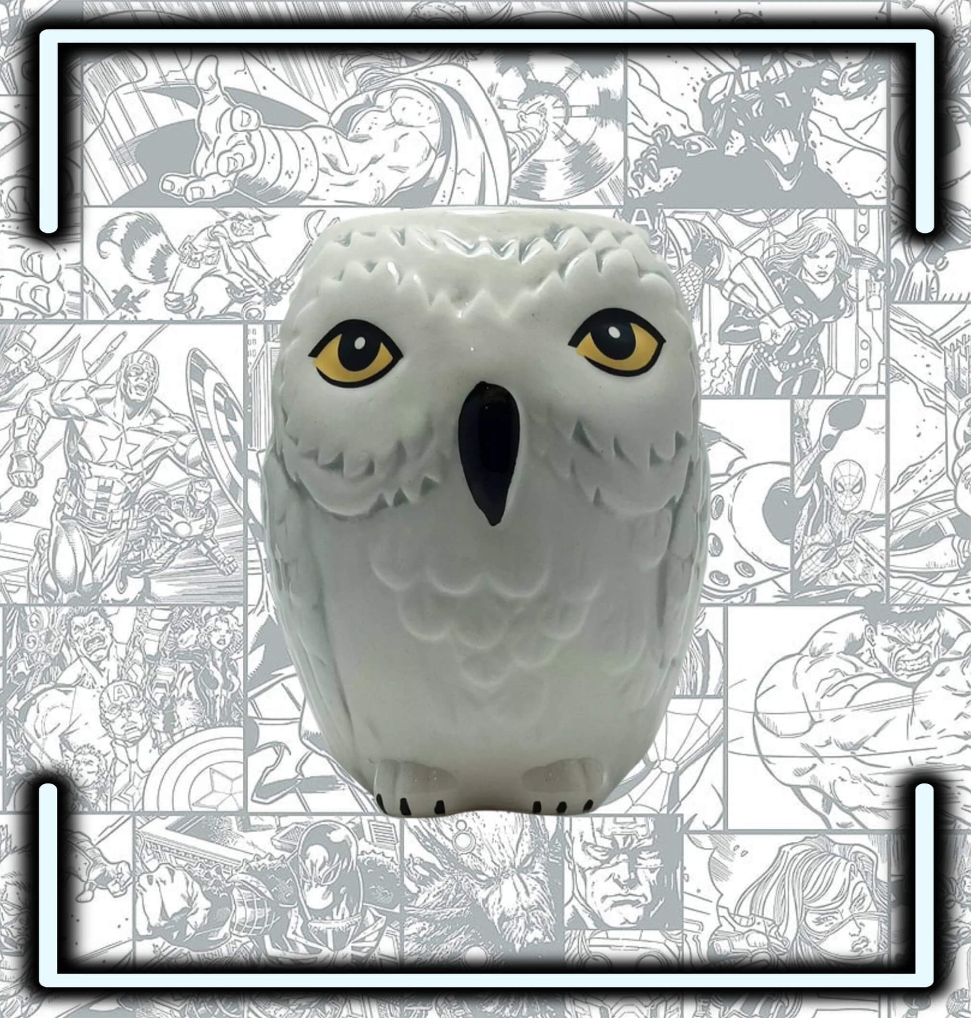 Mugs 3d Harry Potter Lechuza Hedwig - Comics Store Colombia
