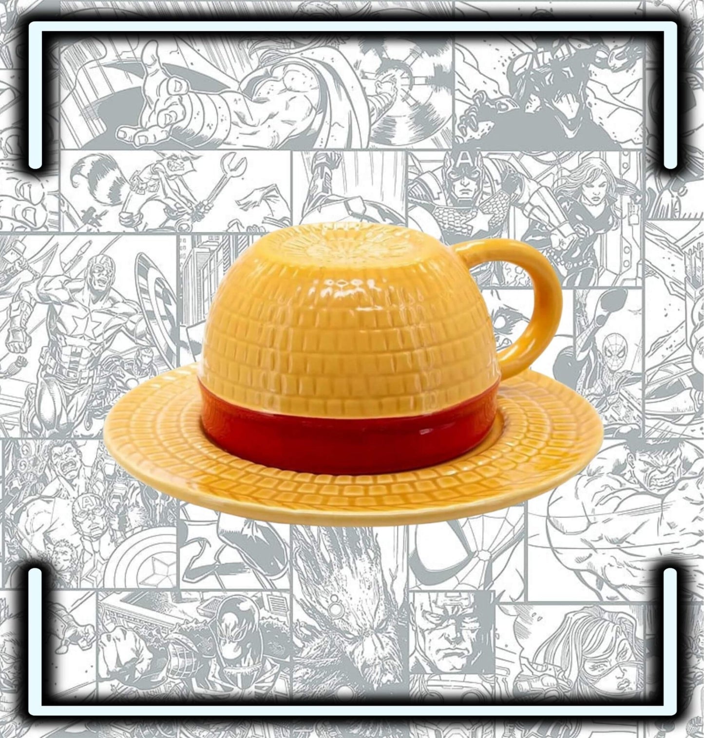 Mugs 3d One Piece Sombrero Luffy - Comics Store Colombia