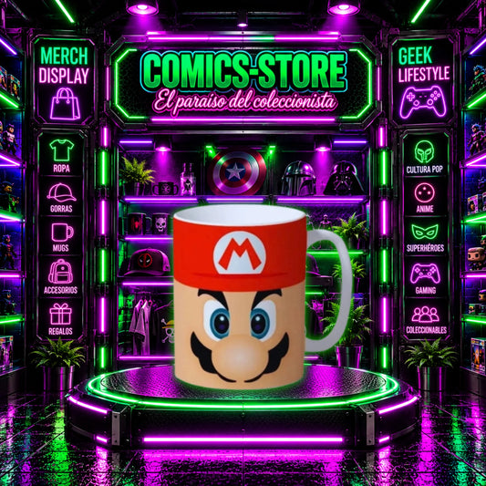 Mugs Ceramica Mario Bros