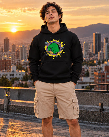 Hoodie Hulk Puño