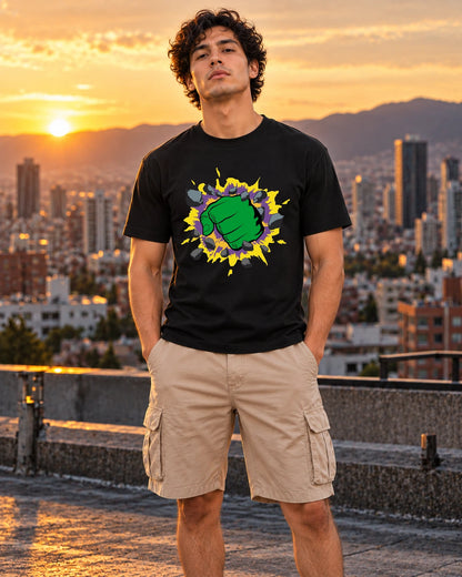 Camiseta Hulk Puño Black Series