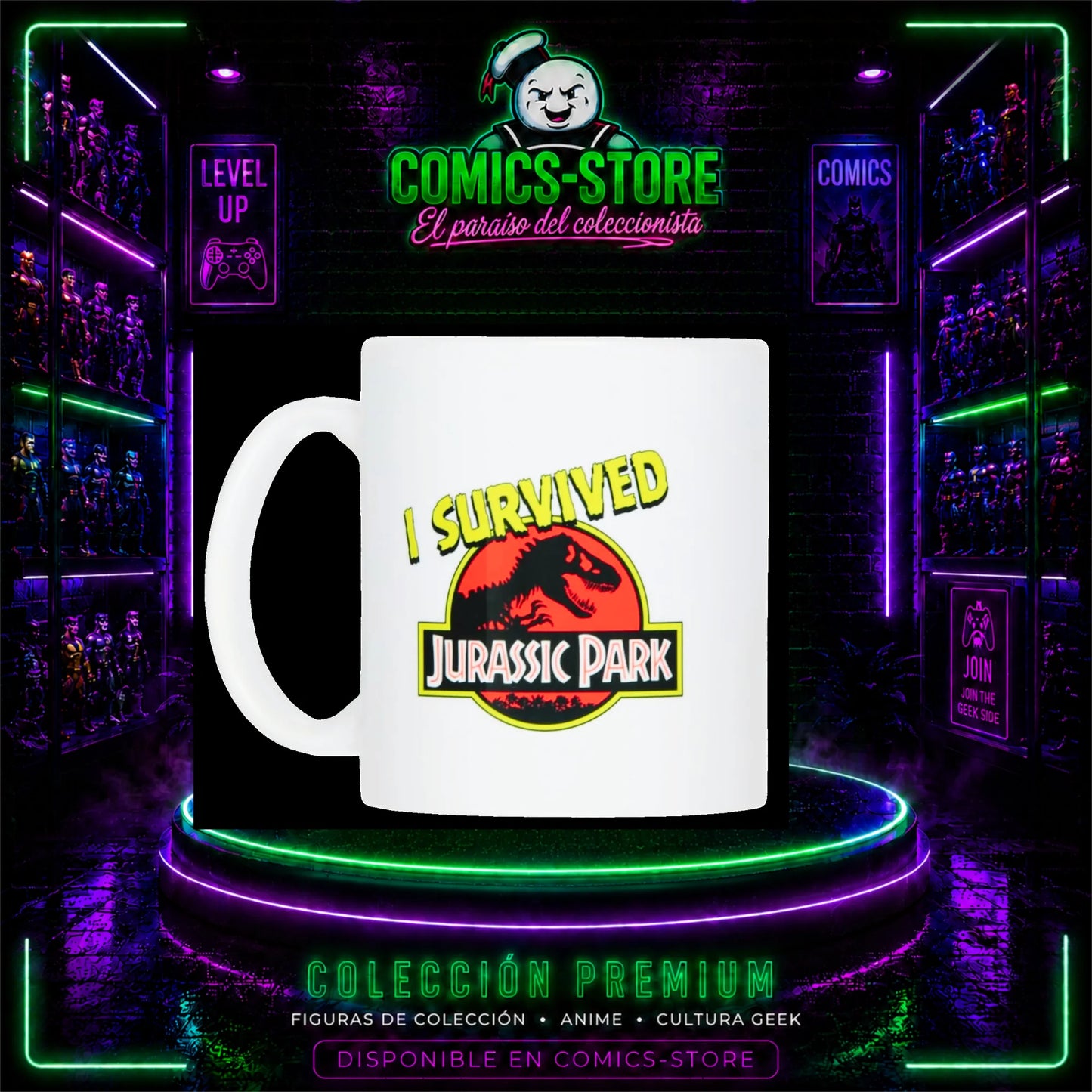 Mug I Survived Jurassic Park