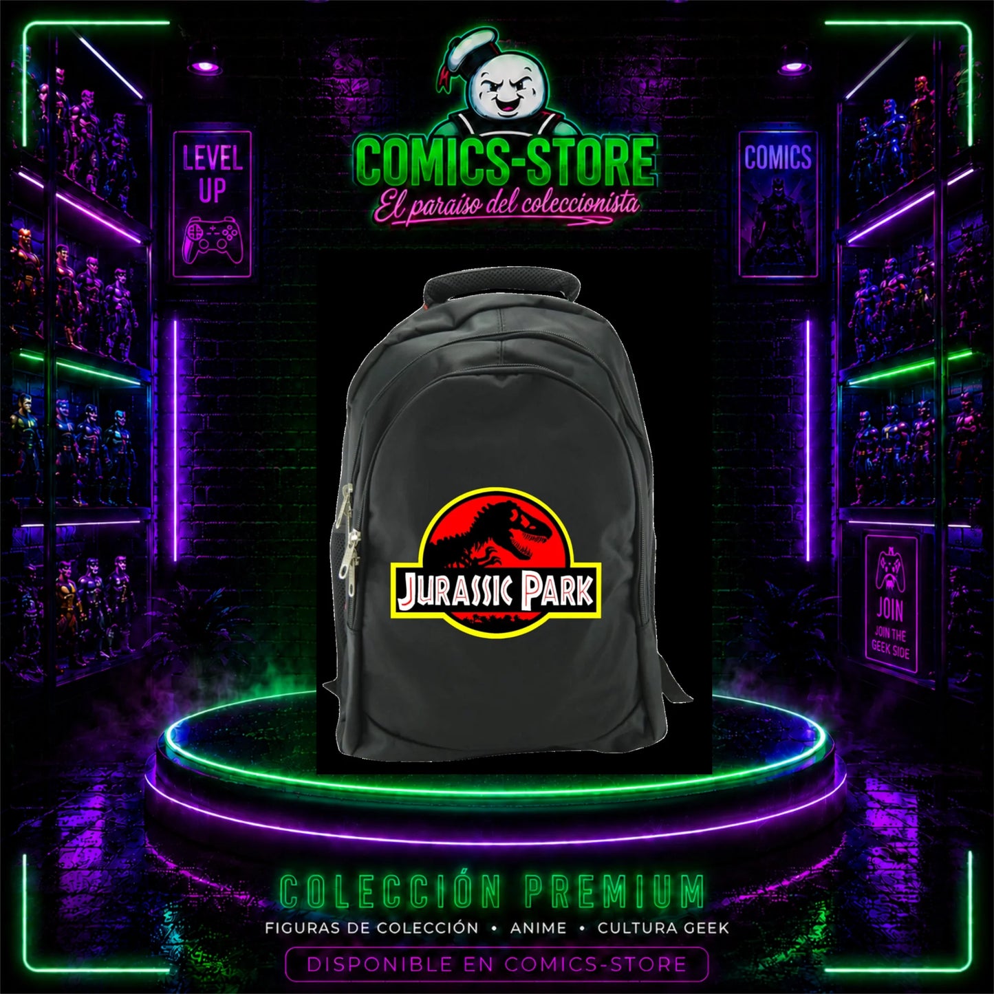Morral Espalda Jurassic Park