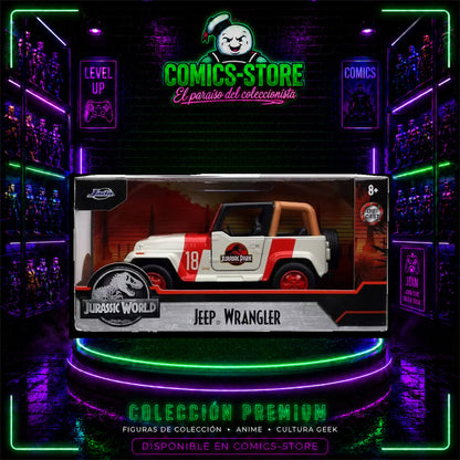 Carro Jurassic Park | Jeep Wrangler | Jada 1/32