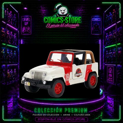 Carro Jurassic Park | Jeep Wrangler | Jada 1/32