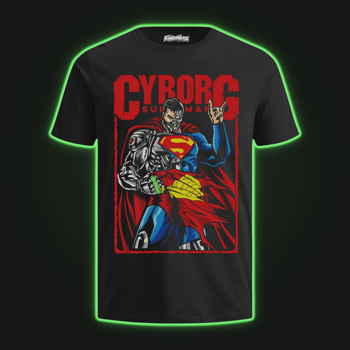 Camiseta Superman Cyborg