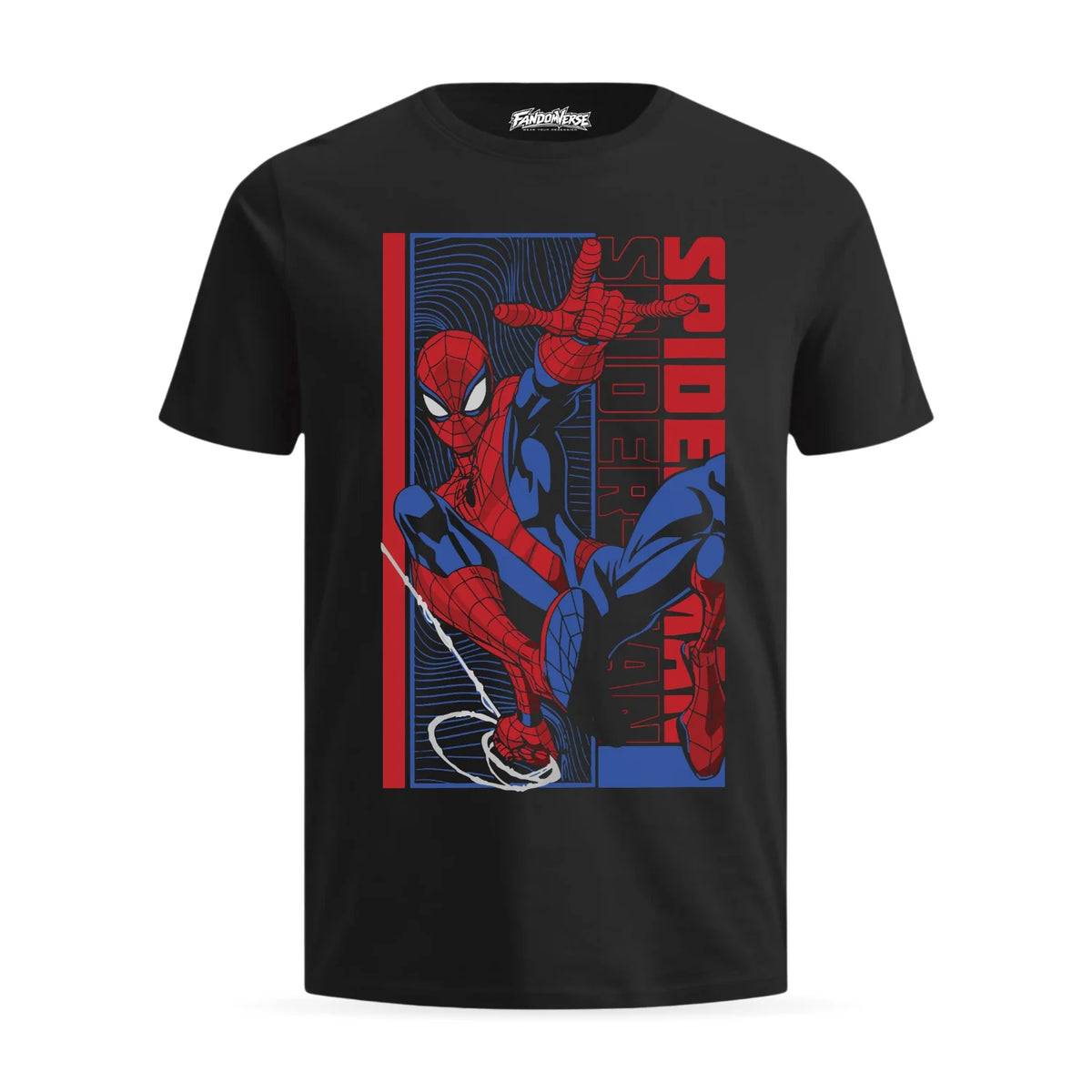 Camiseta Spiderman Serie Black