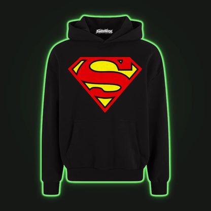 Hoodie Capota Superman Series Black