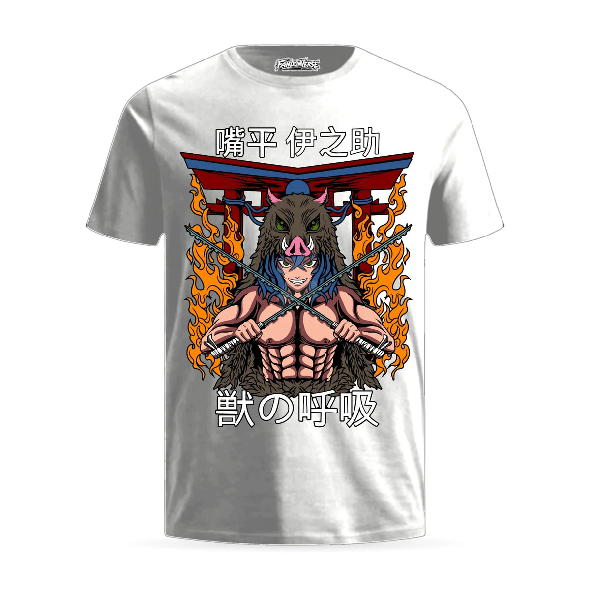 Camiseta Demon Slayer Inozuke Anime