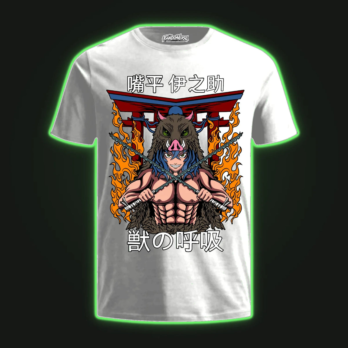 Camiseta Demon Slayer Inozuke Anime