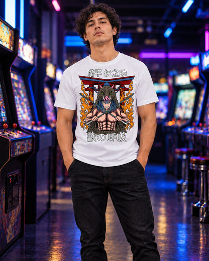 Camiseta Demon Slayer Inozuke Anime