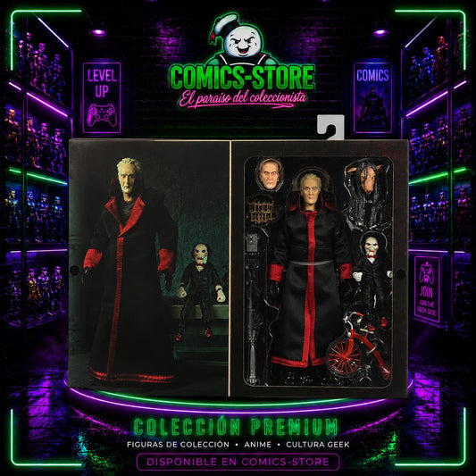 Figura de acción del asesino Jigsaw Ultimate de Saw