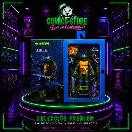 Figura Nickelodeon- Leonardo (Dibujos Animados)