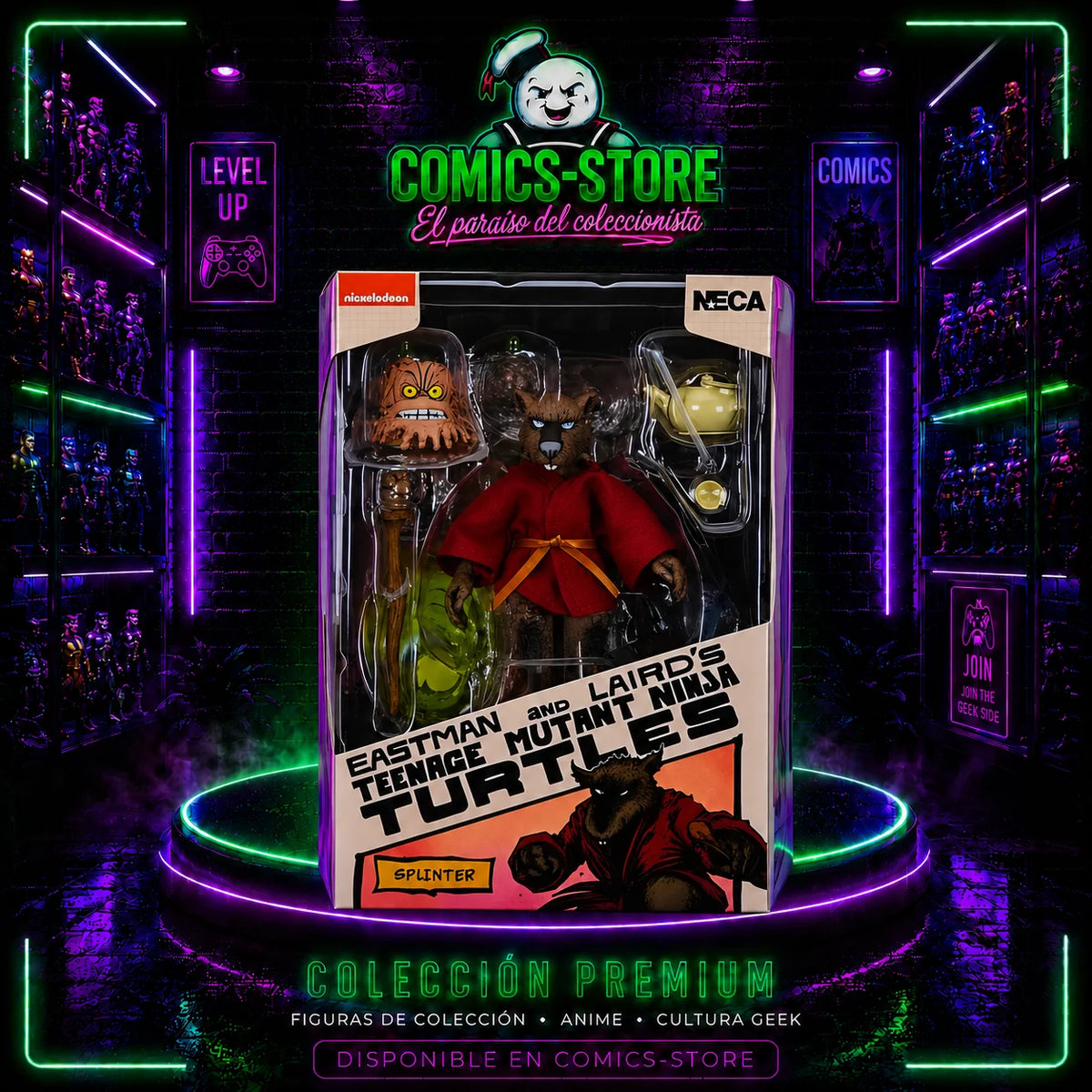 Figura TMNT: Mirage Comics  - Splinter